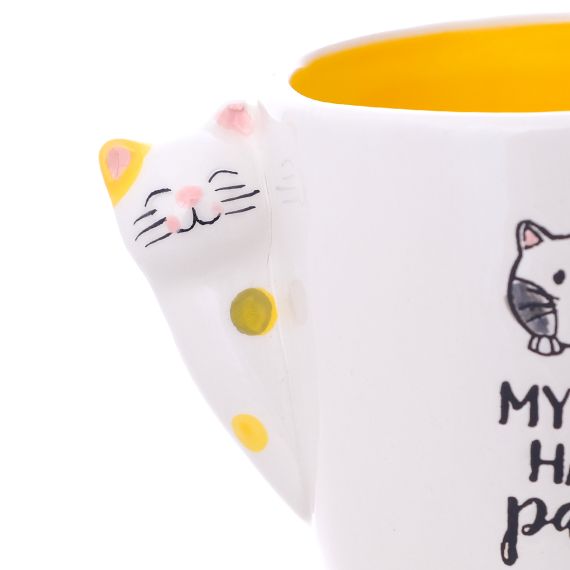 Кружка Кошка 470 мл, 17*10*9,5 см, Repast, фото , изображение 5