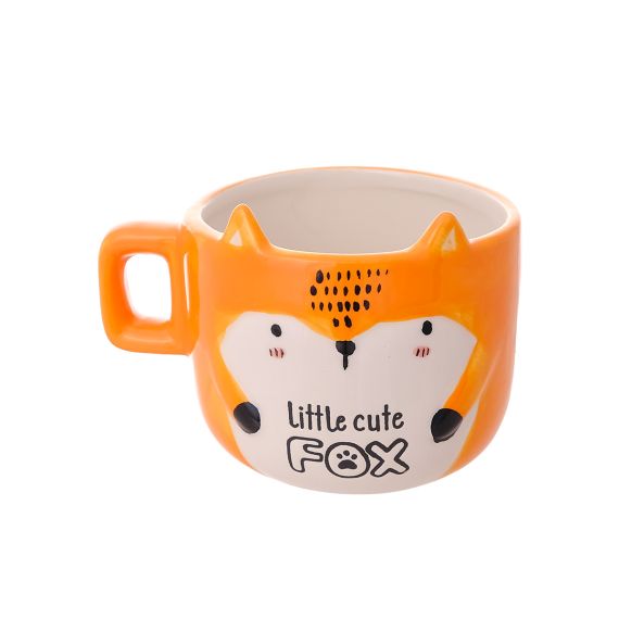 Кружка Лиса 450 мл, 13,4*10,3*9 см, Repast, фото 
