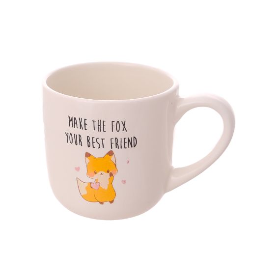 Кружка Лиса 400 мл, 13,6*9,6*9,2 см, Repast, фото 