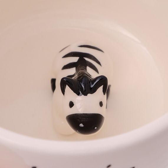 Кружка Зебра 420 мл, 14*10*8 см, Repast, фото , изображение 2