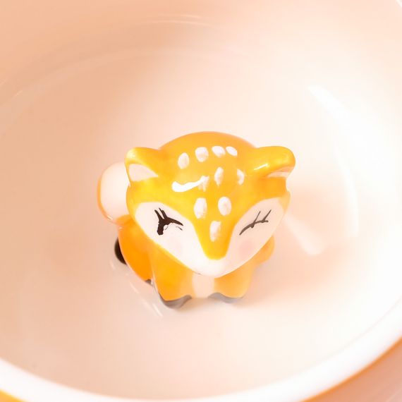 Кружка Лиса 400 мл, 14*10,3*8,4 см, Repast, фото , изображение 2