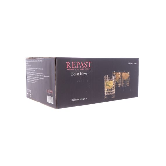 Набор из 6-ти стаканов Bossa Nova 330 мл, Repast, фото , изображение 2