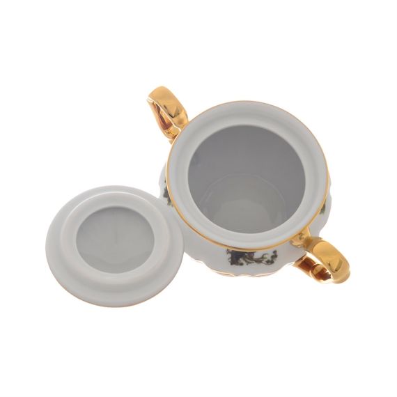 Сахарница 400 мл Охота красная, серия Мария Тереза, Repast, фото , изображение 3