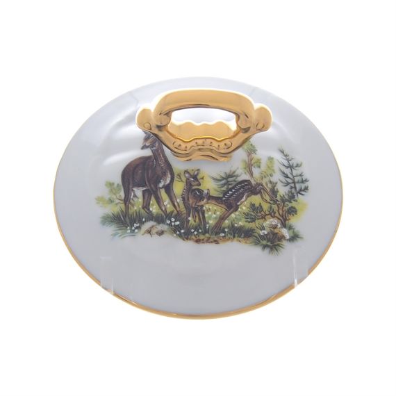 Сахарница 400 мл Охота красная, серия Мария Тереза, Repast, фото , изображение 5