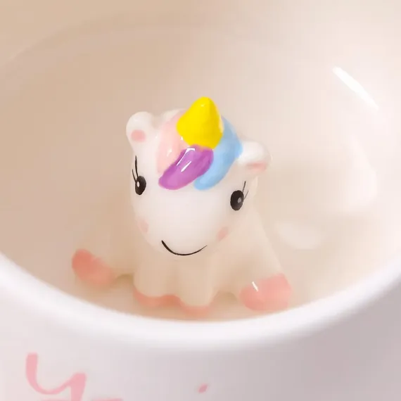 Кружка Единорог 400 мл, 14*10,3*8,4 см, Repast, фото , изображение 3