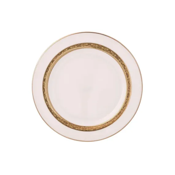 Набор из 6-ти тарелок 25 см Золотая лента, Repast, фото 