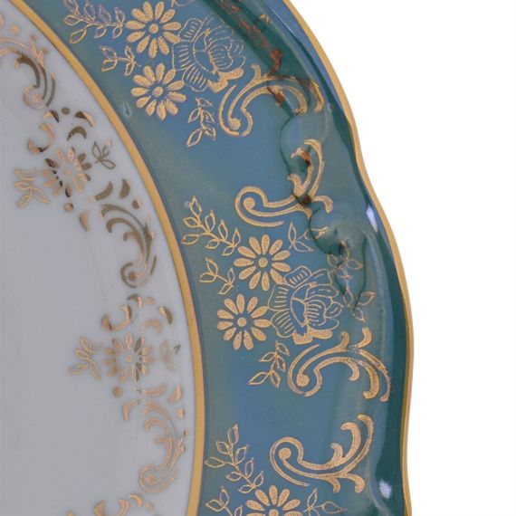 Тарелка Охота зеленная 25 см, серия Мария Тереза, Repast, фото , изображение 4