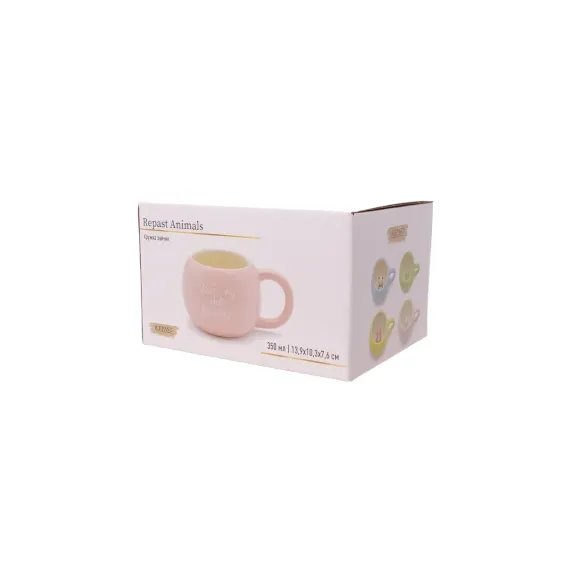 Кружка Зайчик 350 мл, 13,9*10,3*7,6 см, Repast, фото , изображение 2