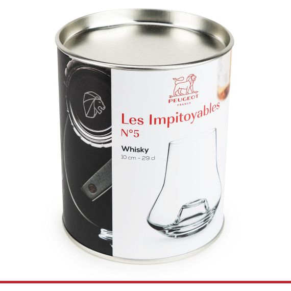Бокал для дегустации виски и бренди, 290 мл, стекло ручной работы, серия Les Impitoyables, PEUGEOT VIN, Франция, фото , изображение 6