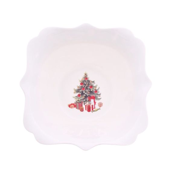 Салатник квадратный Green 24*24*8.7 см, Repast, фото , изображение 2