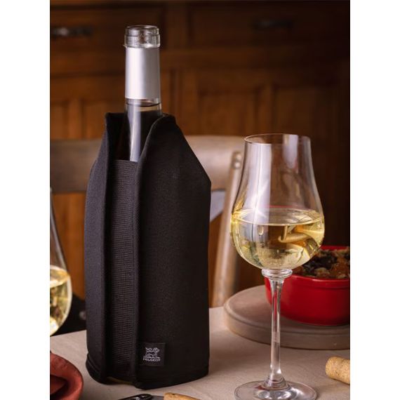 Рубашка для охлаждения бутылок FRIZZ, черная, PEUGEOT VIN, Франция, фото , изображение 2