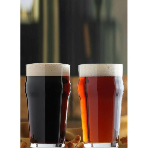 Набор из 12-ти бокалов для пива 570 мл, серия Nonic, стекло, LAV, фото , изображение 6