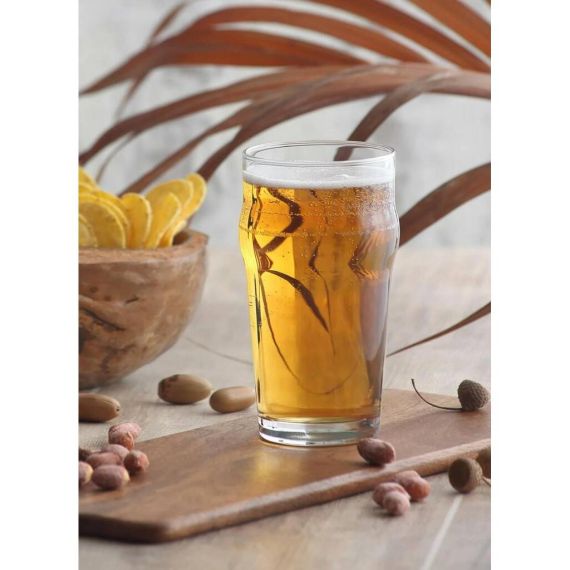 Набор из 12-ти бокалов для пива 570 мл, серия Nonic, стекло, LAV, фото , изображение 2