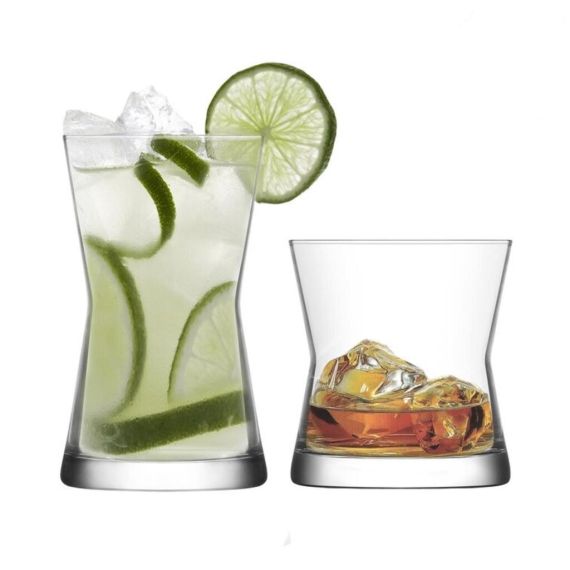 Набор из 6-ти стаканов Олд фэшн 300 мл, серия Derin, стекло, LAV, фото , изображение 2