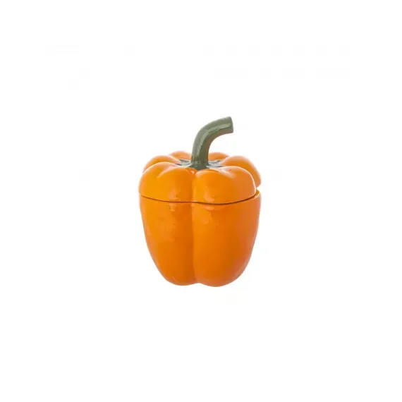 Форма для запекания с крышкой Rich harvest Перец оранжевый 730 мл, 13*13*17 см, Repast, фото 