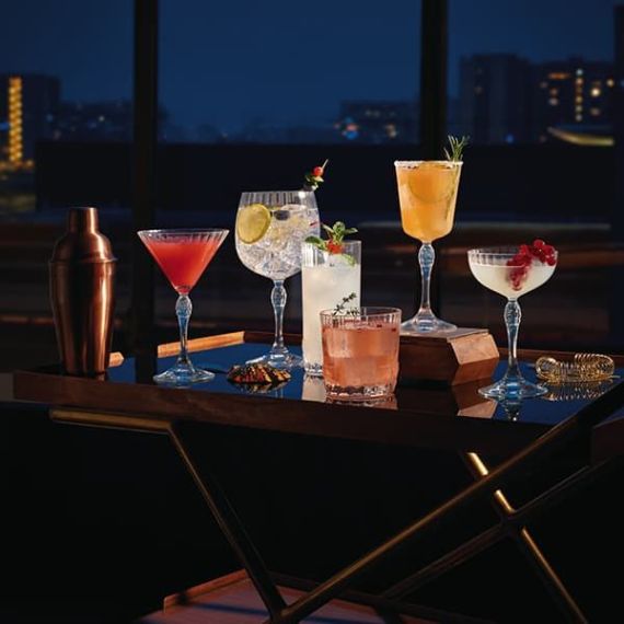 Бокал для коктейля 220 мл, хрустальное стекло, серия AMERICA'20s, Bormioli Rocco, фото , изображение 4