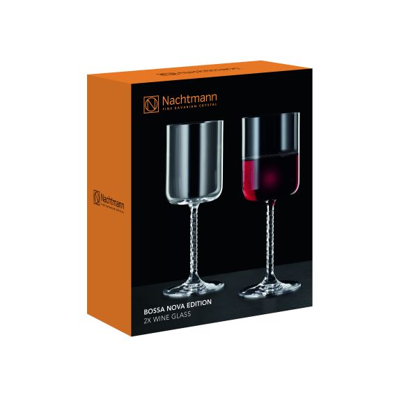 Набор бокалов для вина Bossa Nova, 2 шт,  432 мл, хрусталь, Nachtmann, фото , изображение 2