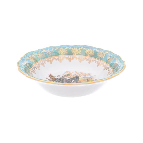 Салатник Зеленый лист 23 см, серия Мария Тереза, Repast, фото 