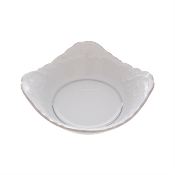 Салатник Rococo с платиновой полосой 14 см, Repast, фото 