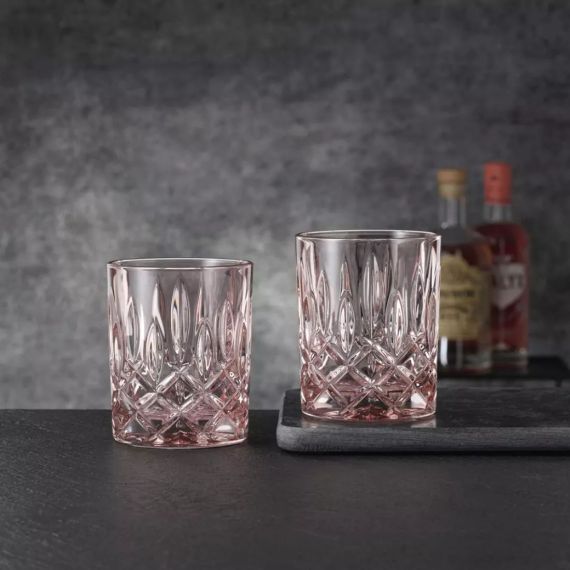 Набор низких стаканов 4 шт., розовый, 295 мл, Noblesse, хрустальное стекло, Nachtmann, фото , изображение 4