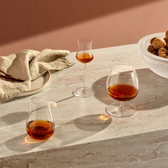 Набор рюмок для граппы Vintage, 6 шт, 95 мл, H=174 мм, хрустальное стекло, Nude, фото , изображение 3