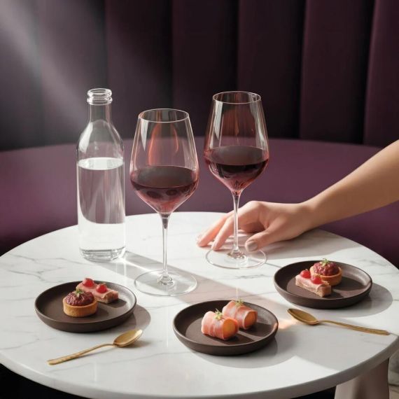 Набор бокалов для вина Милла (Mylla), 6 шт, 550 мл, d=95 мм, h=245 мм, Chef&Sommelier, фото , изображение 4