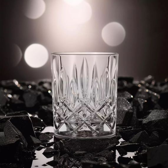 Набор низких стаканов 4 шт., серый, 295 мл, Noblesse, хрустальное стекло, Nachtmann, фото , изображение 6