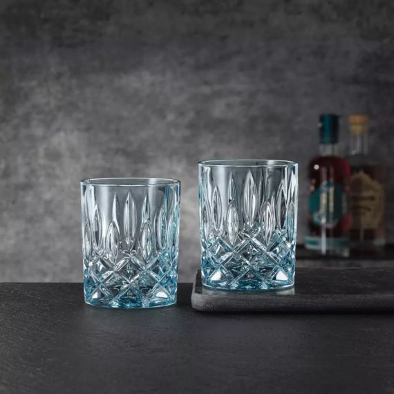 Набор низких стаканов 4 шт., голубой, 295 мл, Noblesse, хрустальное стекло, Nachtmann, фото , изображение 4