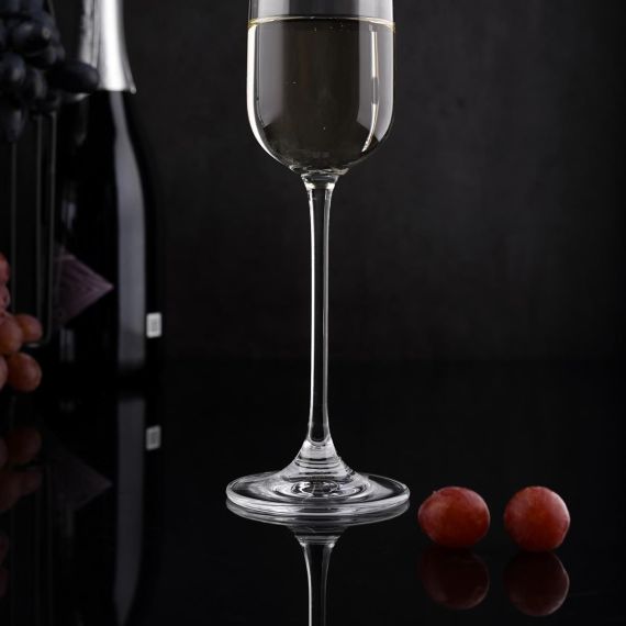 Набор из 6-ти бокалов для шампанского серия Bistro, 270 мл, P.L. Proff Cuisine, фото , изображение 4