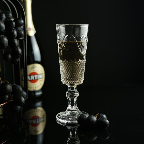 Набор из 6-ти бокалов-флюте для шампанского, серия Frost, 200 мл, P.L. Proff Cuisine, фото , изображение 3