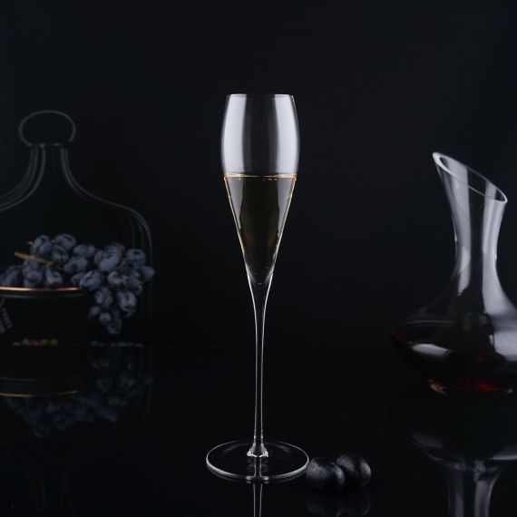 Набор из 6-ти бокалов для игристого вина, 200 мл, серия Provence, P.L. Proff Cuisine, фото , изображение 3