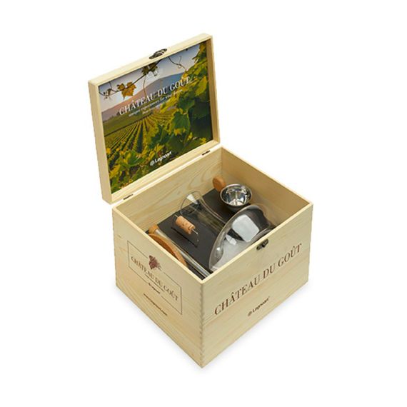 Декантер с набором аксессуаров Decanter Set complete “Langhe”, Legnoart, фото , изображение 3