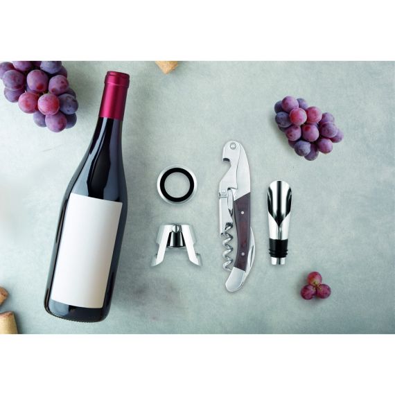 Набор для вина и игристого Wine Plaza Dark Wood, Legnoart, фото , изображение 6