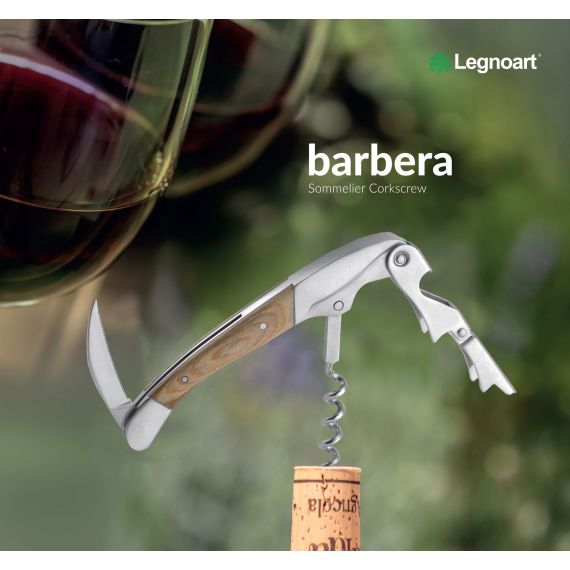 Штопор для вина Barbera Light Wood, Legnoart, фото , изображение 2