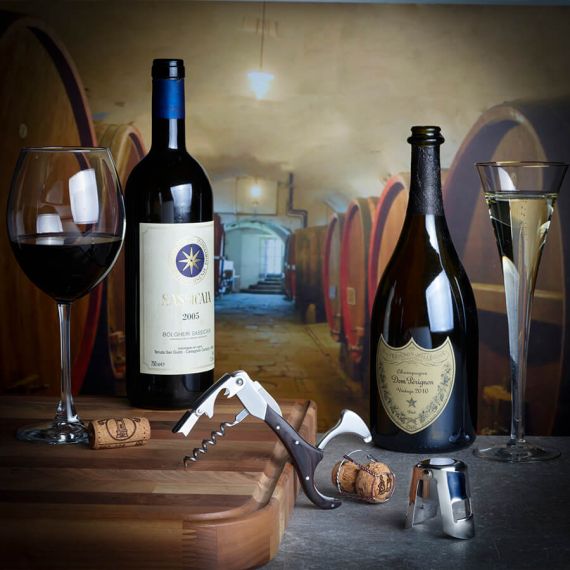 Штопор для вина и игристых 4 в 1 профессиональный Wine Keys, Legnoart, фото , изображение 8