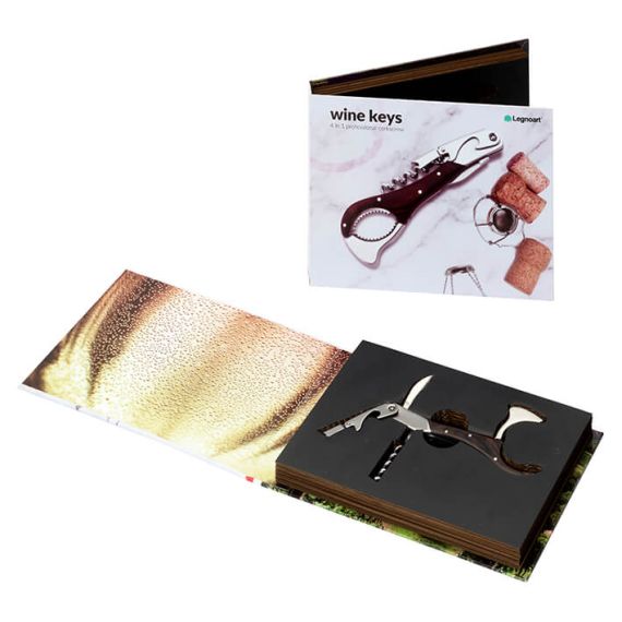 Штопор для вина и игристых 4 в 1 профессиональный Wine Keys, Legnoart, фото , изображение 3