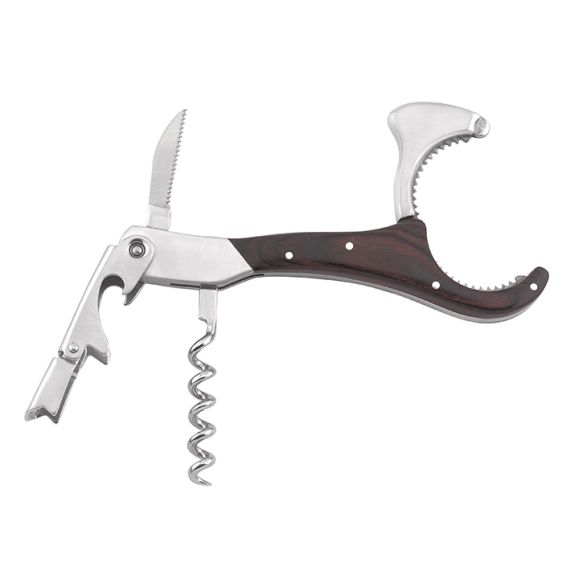 Штопор для вина и игристых 4 в 1 профессиональный Wine Keys, Legnoart, фото , изображение 4