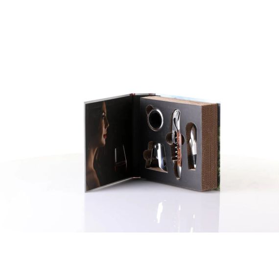 Набор для вина и игристого Wine Plaza Dark Wood, Legnoart, фото , изображение 8