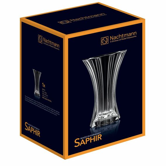 SAPHIR - Ваза 27 см бессвинцовый хрусталь, фото , изображение 8