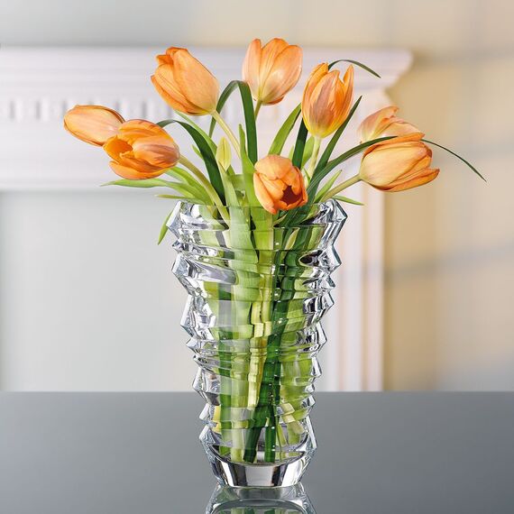 Ваза Slice Vase 28cm, хрусталь, Nachtmann, фото , изображение 6