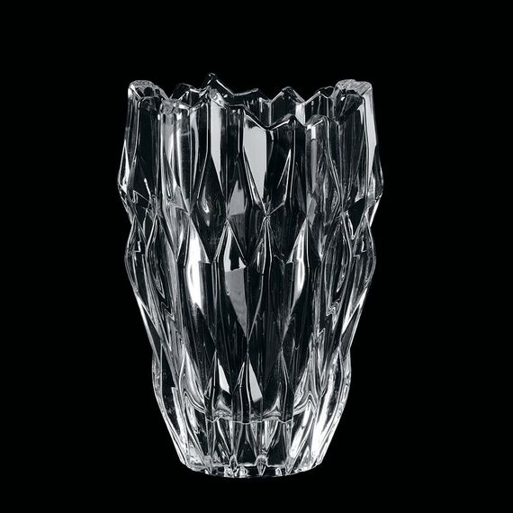 QUARTZ - Ваза 16 см бессвинцовый хрусталь, фото , изображение 2