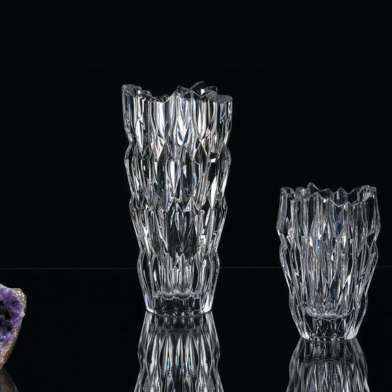QUARTZ - Ваза 16 см бессвинцовый хрусталь, фото , изображение 4