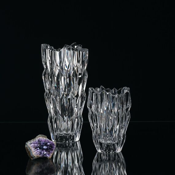 QUARTZ - Ваза 16 см бессвинцовый хрусталь, фото , изображение 5