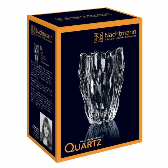 QUARTZ - Ваза 16 см бессвинцовый хрусталь, фото , изображение 6
