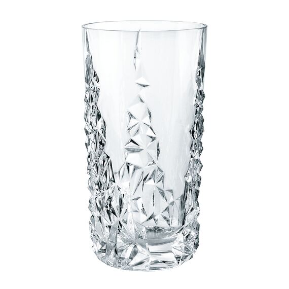 Набор высоких стаканов Sculpture Longdrink Set/2, 2 шт., 420 мл, хрусталь, Nachtmann, фото , изображение 2