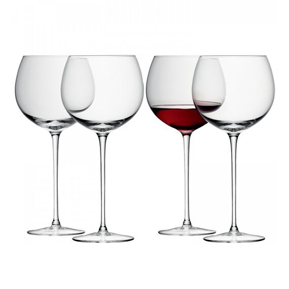 Набор из 4 круглых бокалов для вина Wine 570 мл, LSA International, фото 